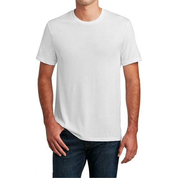 Jnriver Men’s Casual Stylish Plain T-Shirts – Short-Sleeve Crewneck Tshirt for Man_White_X-Small (Soft Cotton Blend)