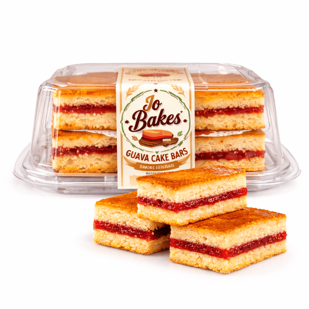 Jo Bakes Masa Real de Guayaba Guava Pastry Snack Bars, 10 Count