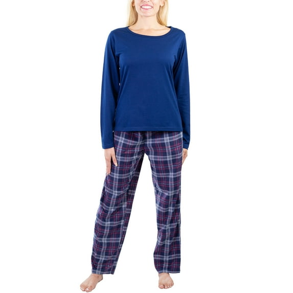 Jo & Bette Women’s Pajama Set 2pc, Long Sleeve Shirt and Pants Set