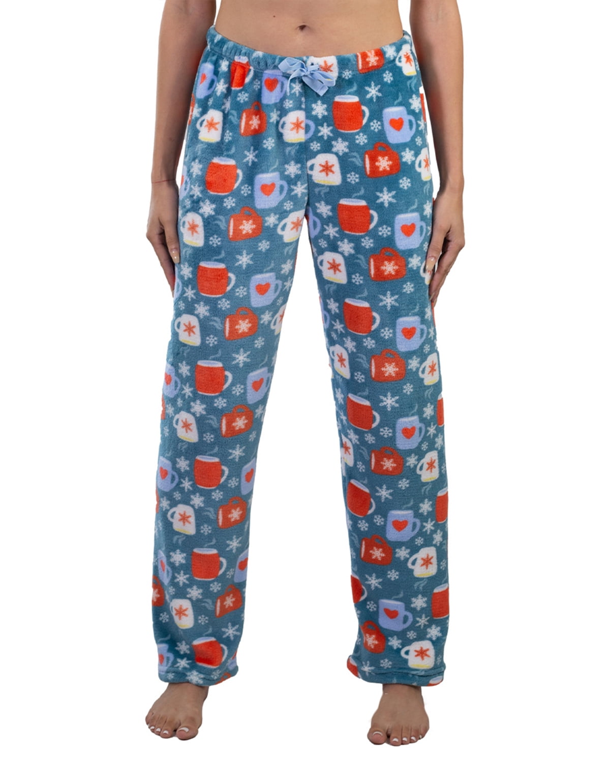 Jo & Bette Women’s Plush Pajama Lounge Pants, PJ Sleep Pants Regular ...