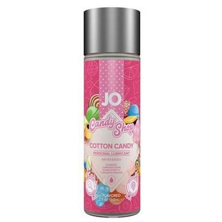 Jo Candy Shop Water Based Flavored Lubricant Cotton Candy 2 Ounce Bottle