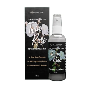 Jo Collection Twin Rose Face Mist Refreshing Dual Rose Facial Mist Make Up Setting Spray, 70 ml