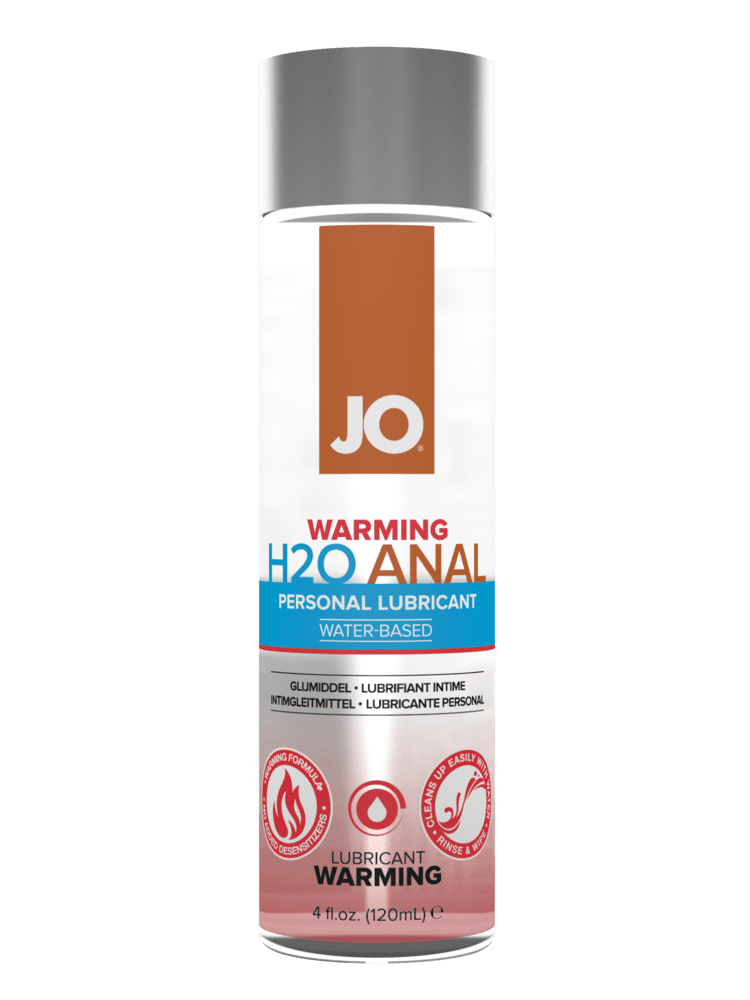 Jo H2O Anal Warming Lubricant 4oz