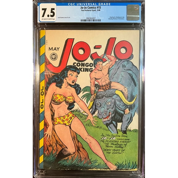 Jo-Jo Comics #15 - CGC 7.5 Comic Book