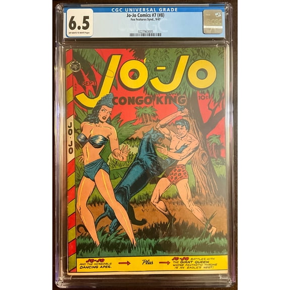 Jo-Jo Comics #7 - CGC 6.5 Comic Book