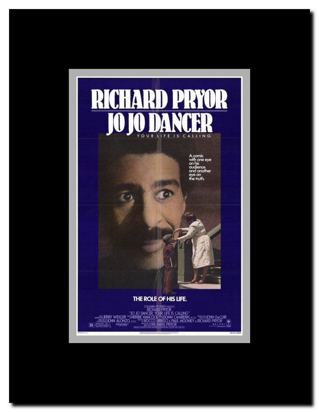 Jo Jo Dancer Your Life Is Calling Framed Movie Poster