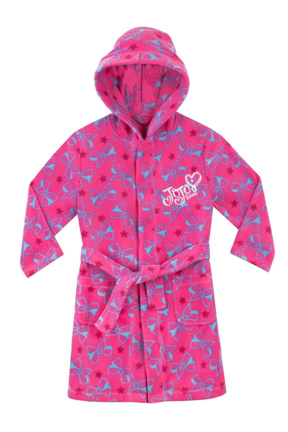 Jo Jo Siwa Girls Long Sleeve Dressing Gown Sizes 6-14