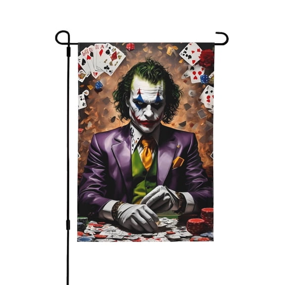 Jo-Ker Garden Flags, Double Sided Decorative Yard Flag For Outside Yard Lawn Outdoor Home Decoration 12.5"X18"