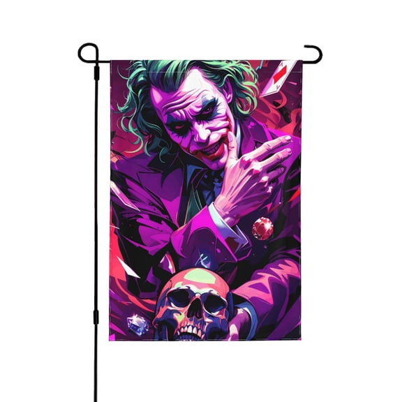 Jo-Ker Garden Flags, Double Sided Decorative Yard Flag For Outside Yard Lawn Outdoor Home Decoration 12.5"X18"