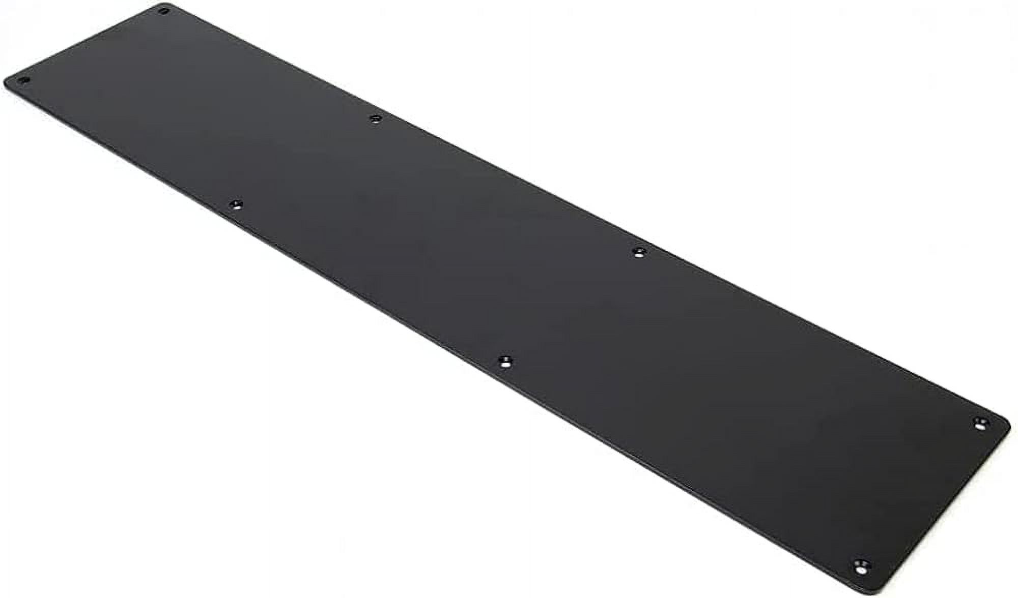 Jo Kick Plate Factory Matte Black (BK) Kick Plates Wood&Metal MountingDoor ProtectionDoor