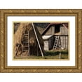 thumbnail image 1 of Jo, Madeline 18x13 Gold Ornate Wood Framed with Double Matting Museum Art Print Titled - Rural, 1 of 4