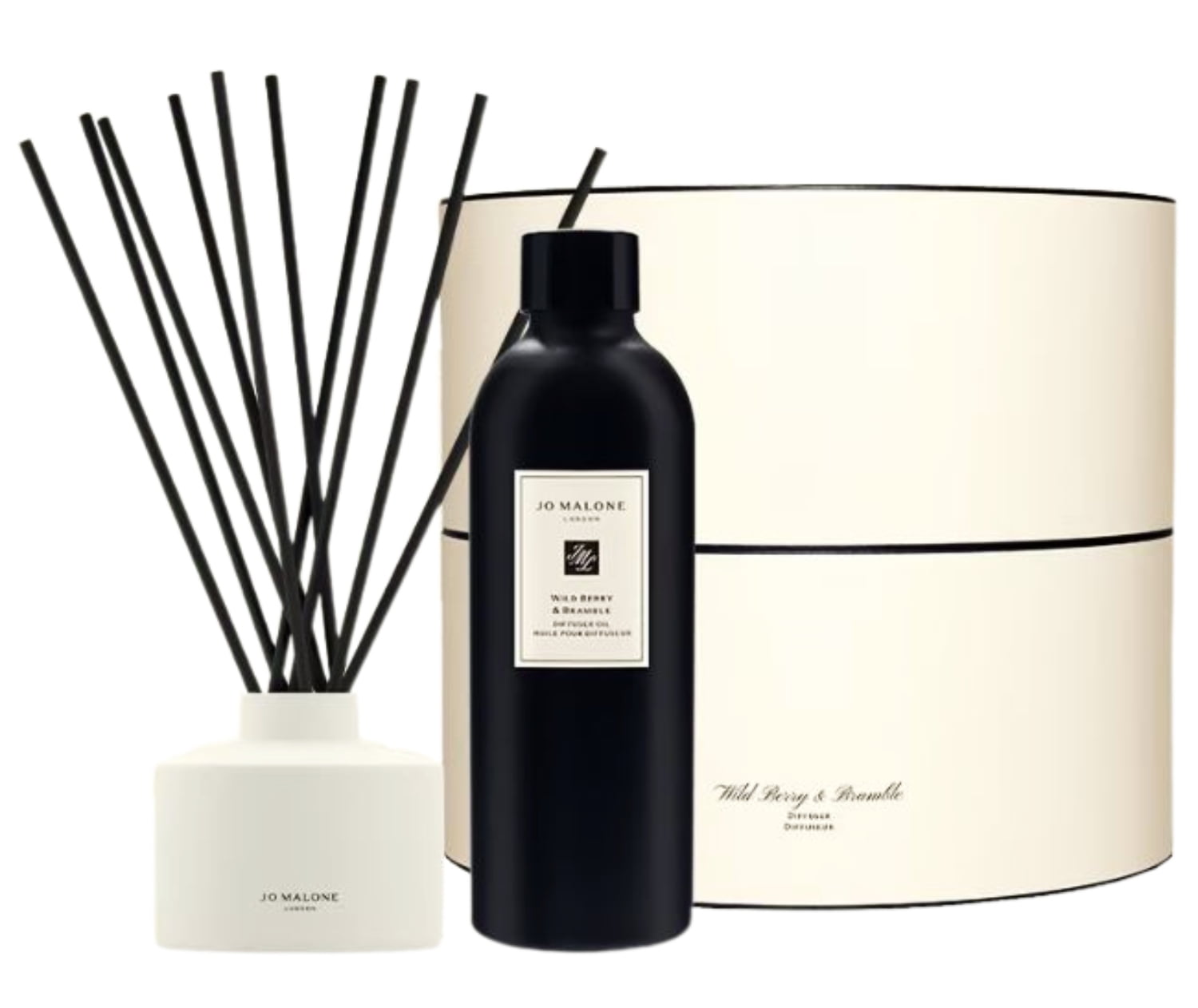 Jo Malone London Wild Berry & Bramble Townhouse Diffuser - 11.8 fl oz / 350 mL - Reeds Included