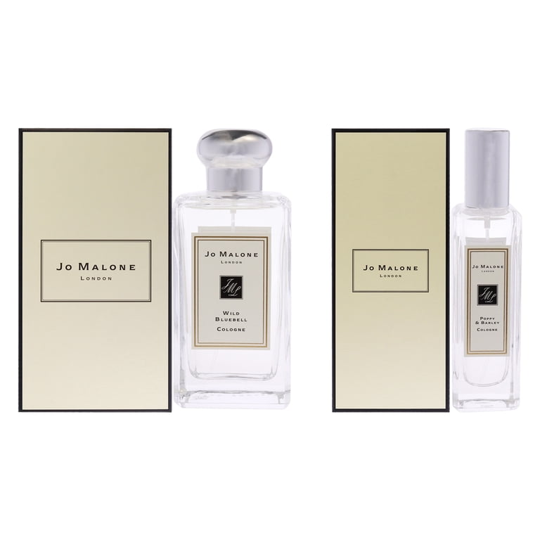 Jo Malone Wild Bluebell セット Jo Malone Wild Bluebell and Poppy and Barley 2 Pc Kit - 3.4oz