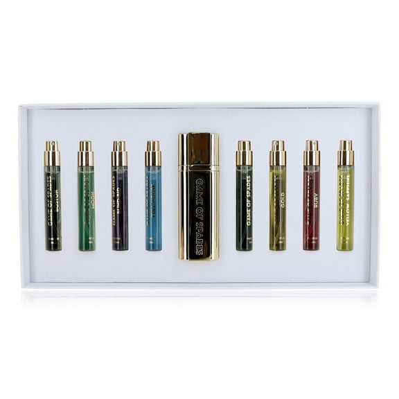 Game of Spades by Jo Milano, 9 Piece Coffret Set for Unisex - White