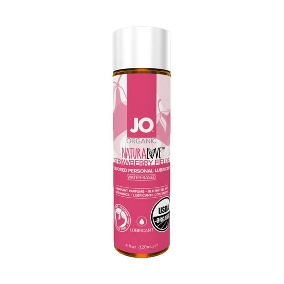 Jo Naturalove Organic Strawberry Fields Lubricant 4oz