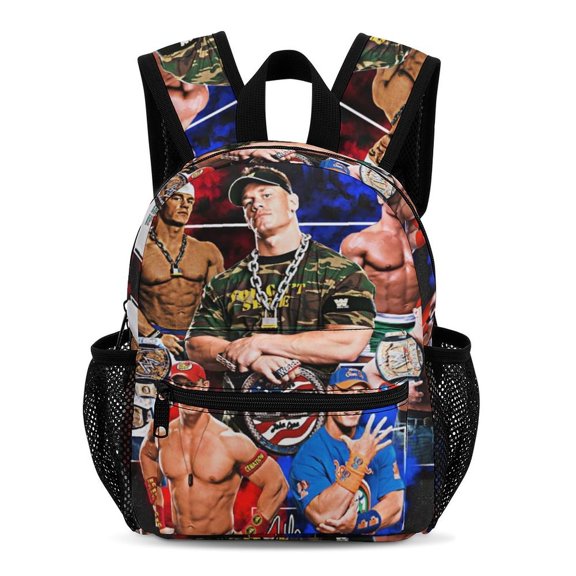Jo-hn W-W-ES Ce-na Backpacks 13inch Bookbag Casual Daypack Backpacks for Travel Camping Hiking