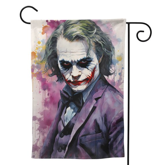 Jo-ker Garden Flags, Double Sided Decorative Yard Flag For Outside Yard Lawn Outdoor Home Decoration 12.5"X18"