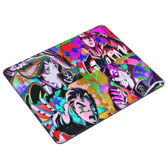 JoJo Bizarre Adventure Mousepad Rectangle Cartoon Printed Non-Slip Rubber Base Mouse Pad