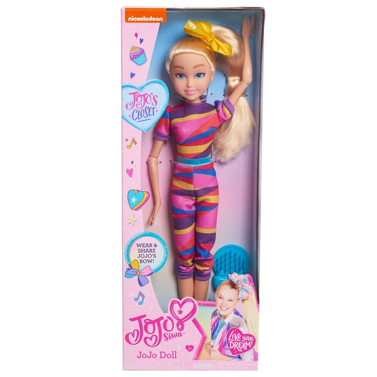 JoJo Siwa 18 Doll Multi Colored Jumpsuit