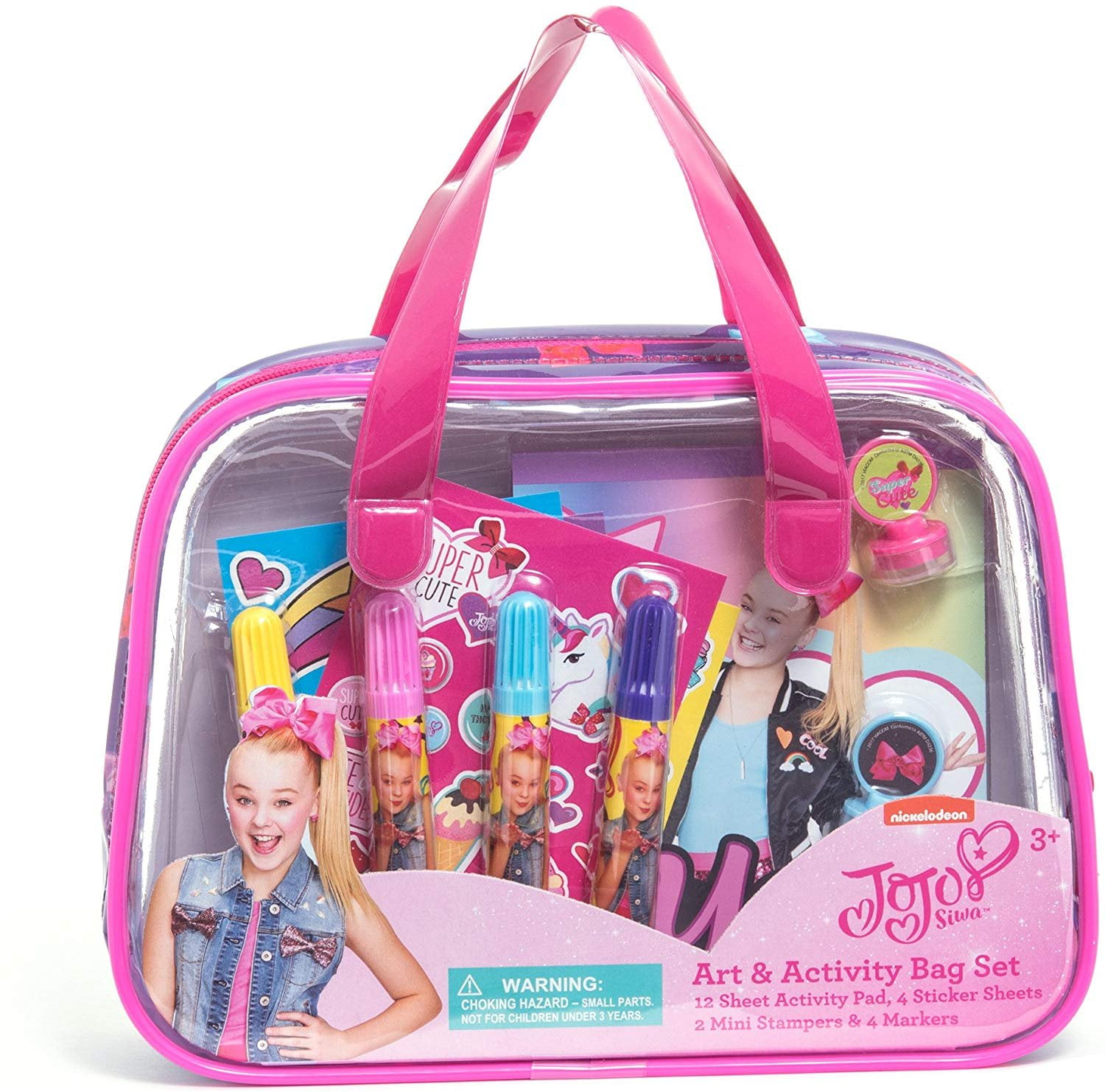 JoJo Siwa Art & Activity Bag Set Craft Kit