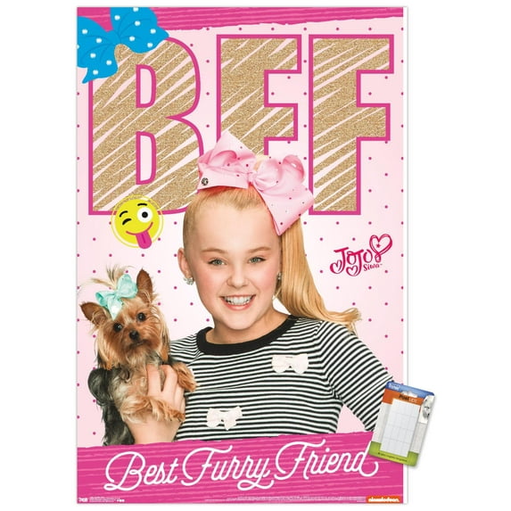 JoJo Siwa - BFF Wall Poster, 14.725" x 22.375"