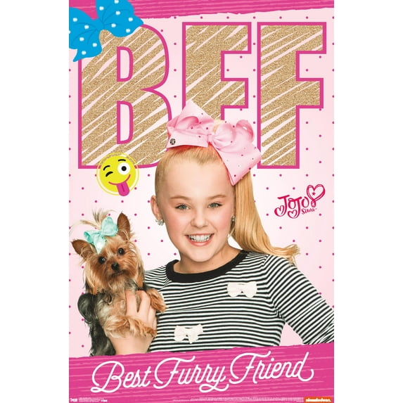 JoJo Siwa - BFF Wall Poster, 22.375" x 34"