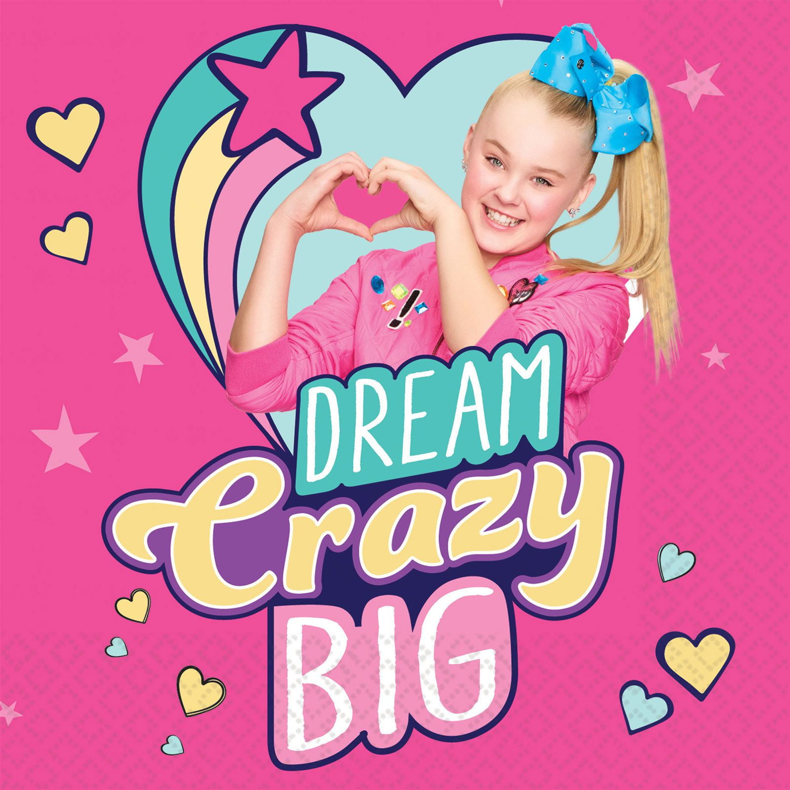 JoJo Siwa Beverage Napkin (16 Count) - Walmart.com