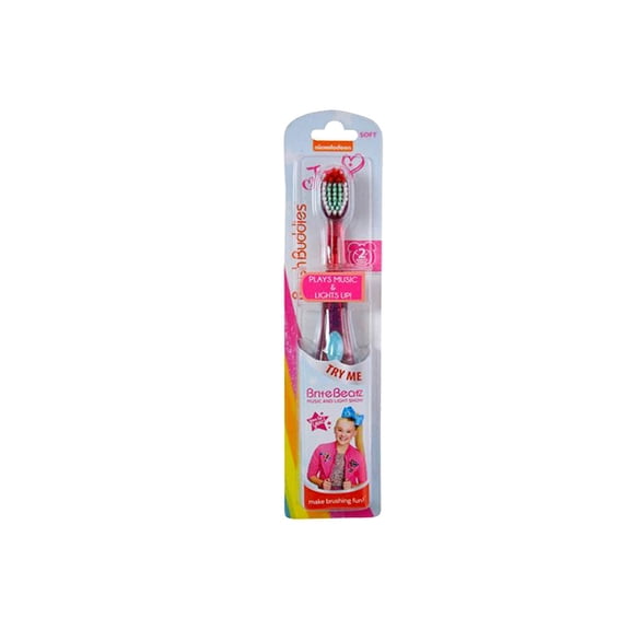 JoJo Siwa Brite Beatz Toothbrush Playing Light Up, Small, Music, 1 Count