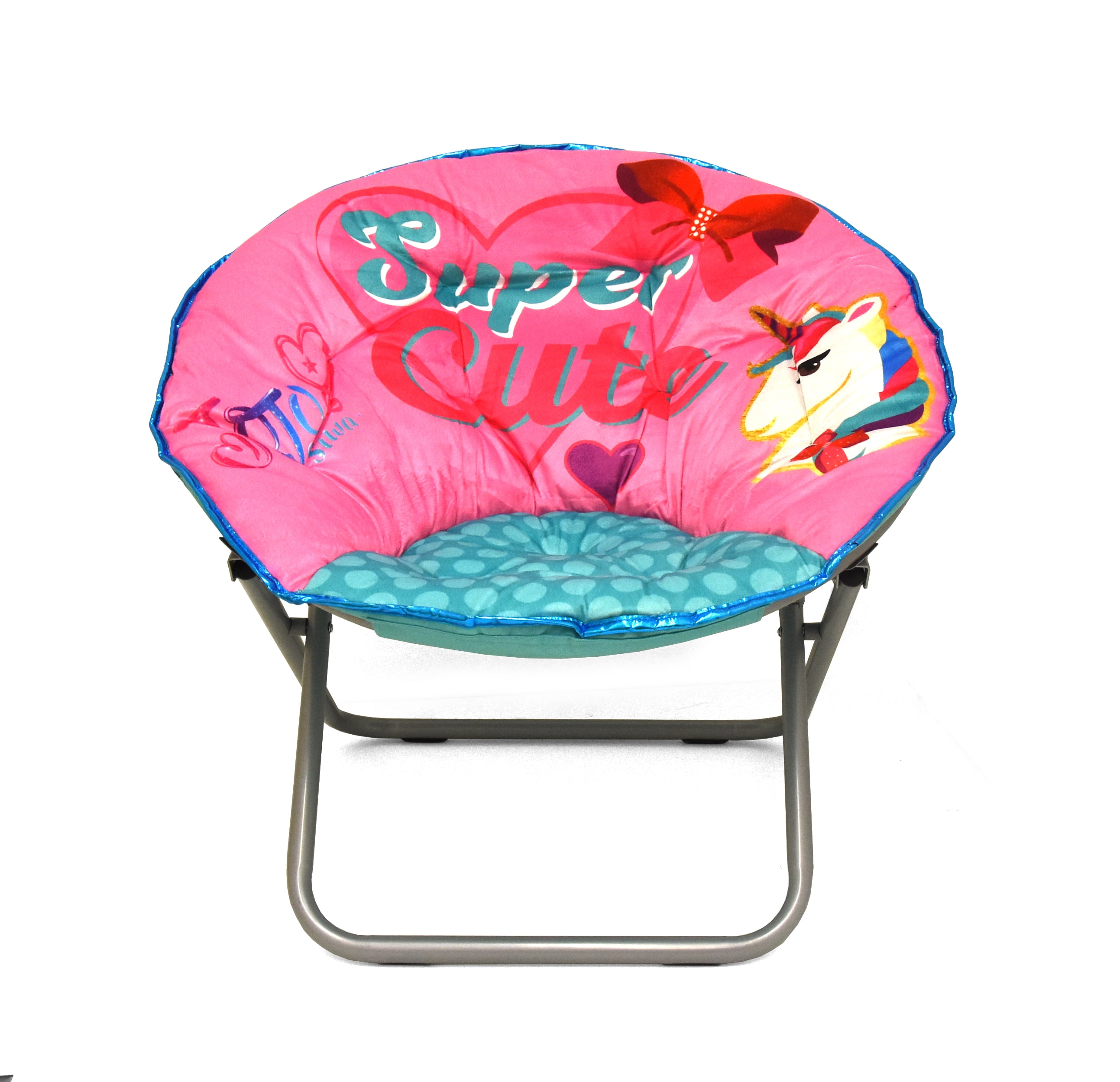 JoJo Siwa Collapsible Saucer Chair