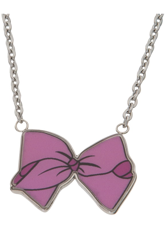 "Dance Until You Can't" Bow Necklace