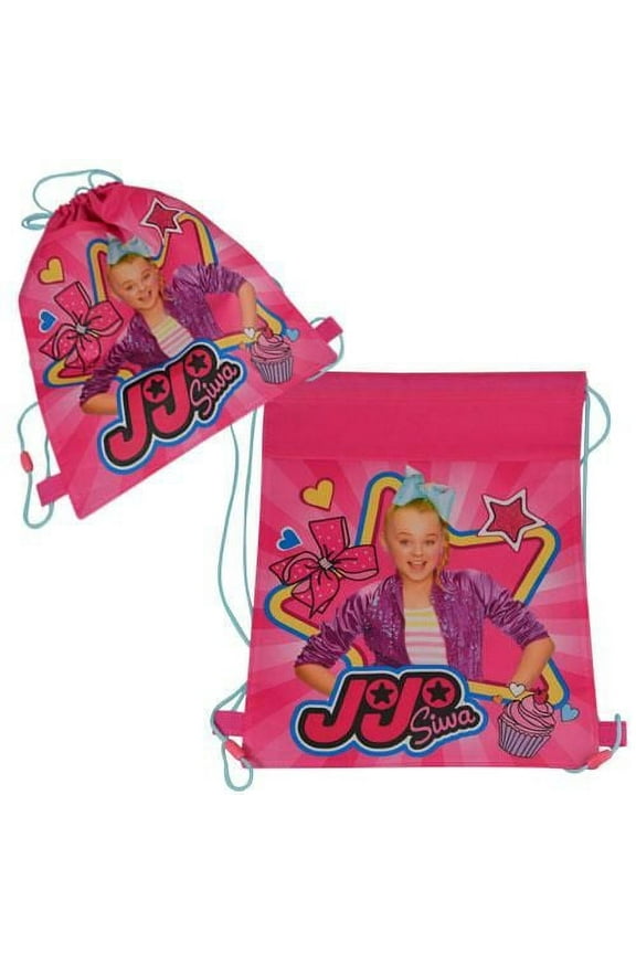 JoJo Siwa "Eco Friendly" Non Woven Sling Bag with Hangtag- 6 PACK