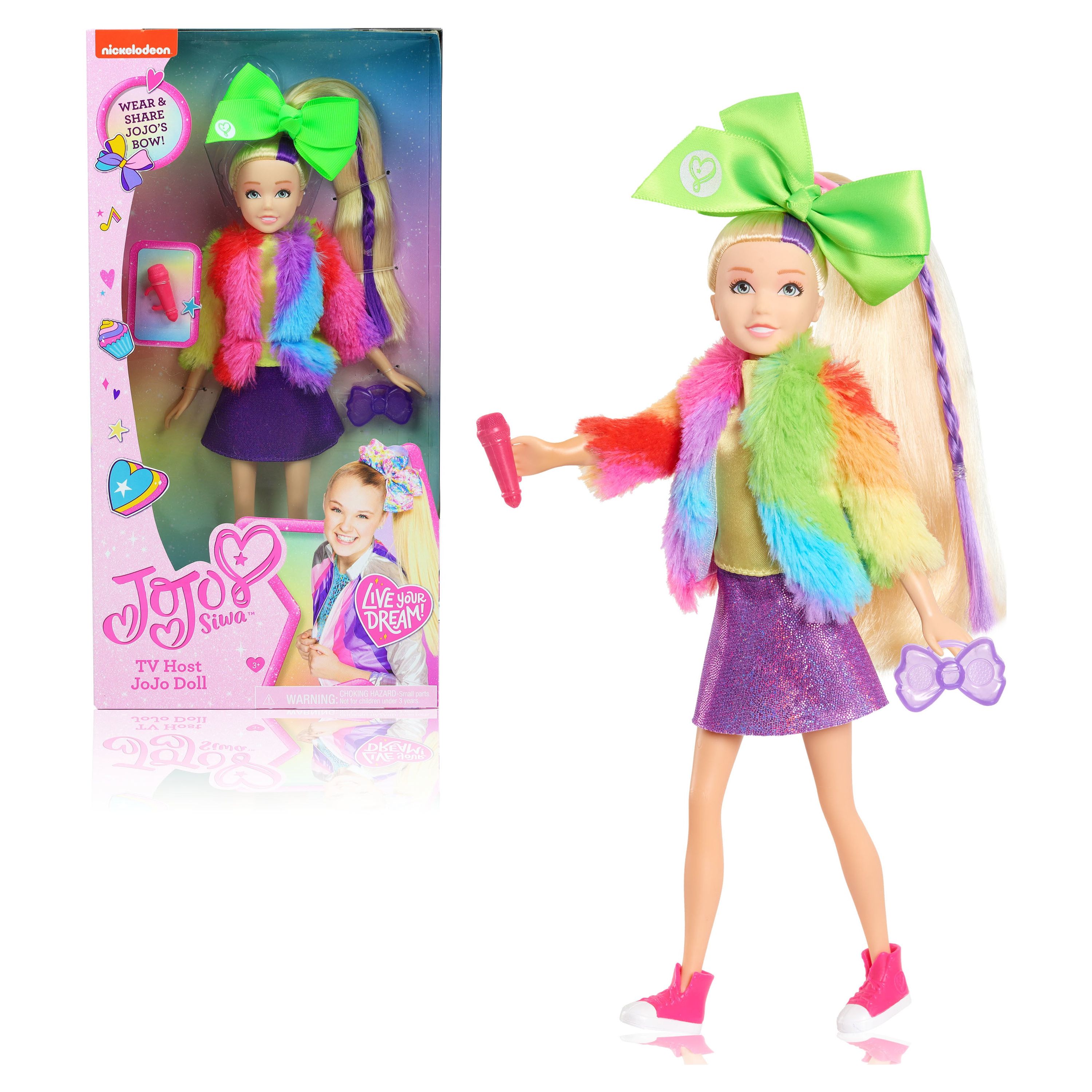 JoJo Siwa Fashion Doll, TV host, 10-inch doll,  Kids Toys for Ages 3 Up, Gifts and Presents - image 1 of 8