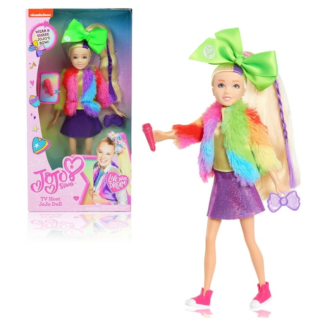 JoJo Siwa Fashion Doll, TV host, 10-inch doll,  Kids Toys for Ages 3 Up, Gifts and Presents
