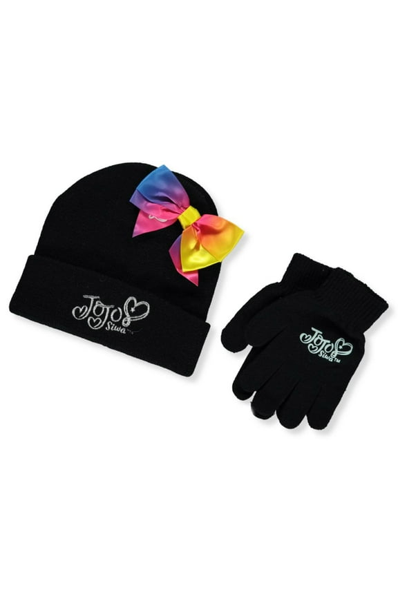 Girls' Hat With Gloves Set