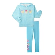 JoJo Siwa Girls Hooded Pullover and Legging 2-Piece Outfit Set, Sizes 4-16