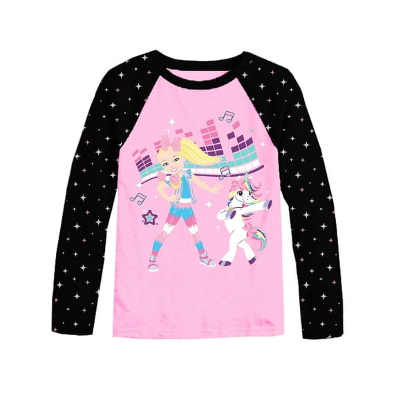 JoJo Siwa Girls' JoJo Beats Long Sleeve T-Shirt (Little Girls)