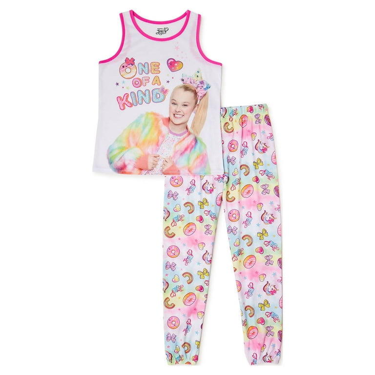 JoJo Siwa Girls Pajama Set 2 Piece Sizes 4 12
