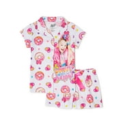 JoJo Siwa Girls Pajama Set, 2-Piece, Sizes 4-12