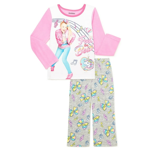 JoJo Siwa Girls Pajama Set, Classic 2-Piece, Sizes 4-10