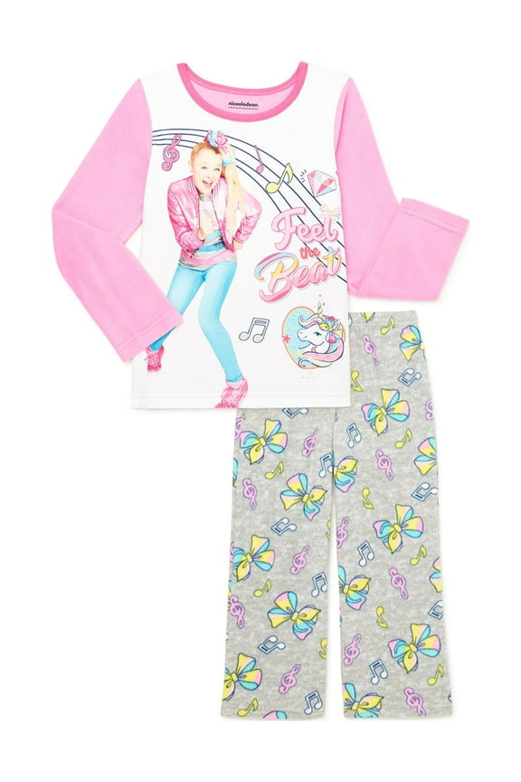 Girls Pajama Set, Classic 2-Piece, Sizes 4-10