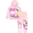 thumbnail image 1 of JoJo Siwa Girls Sweatshirt Hoodie and Jogger Clothing Set, Pink Sizes 4-20, 1 of 4