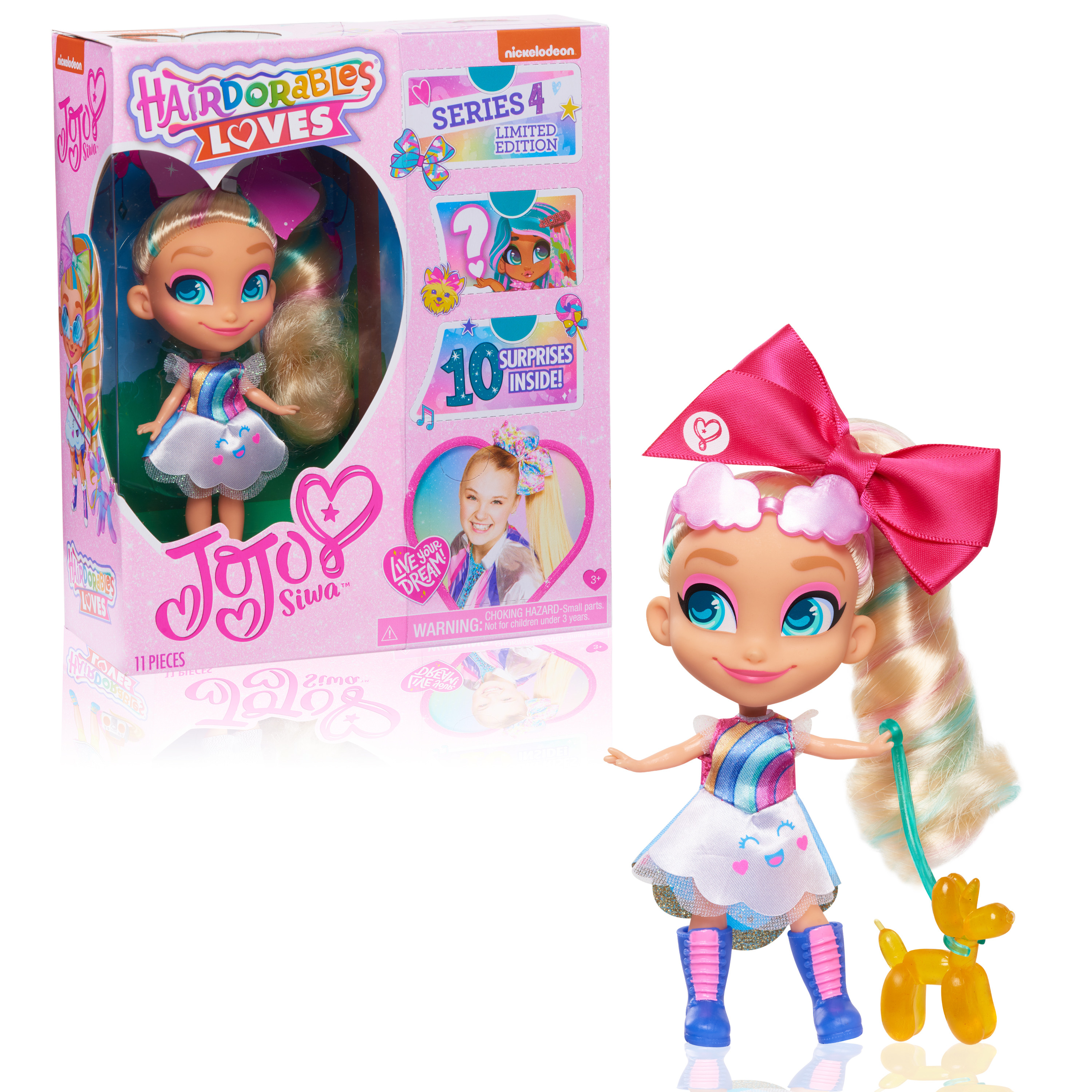 JoJo Siwa Hairdorables Loves JoJo Limited Edition Collectible Doll