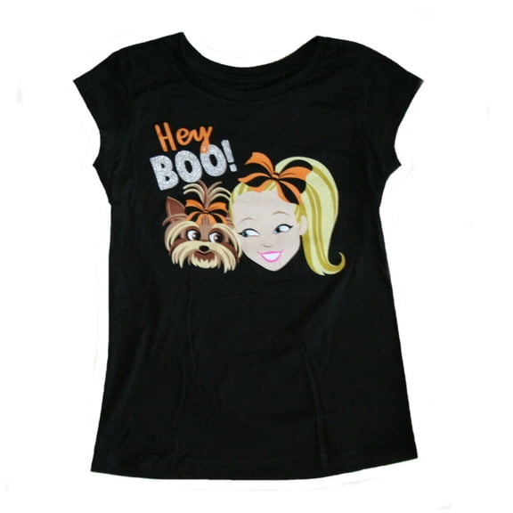 JoJo Siwa Hey Boo! Girl's T-Shirt S (6-6X)