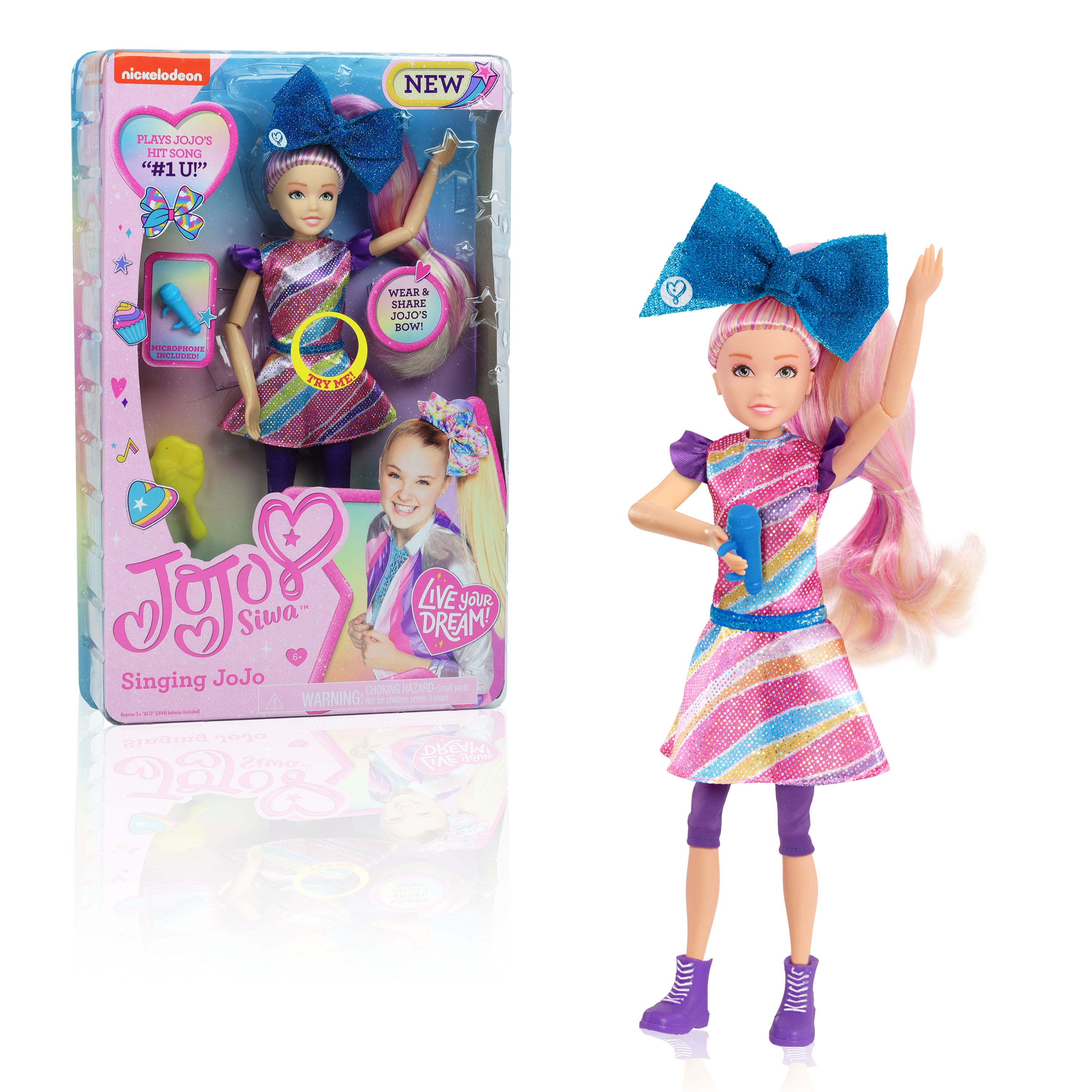 Jojo siwa best sale doll clothes walmart