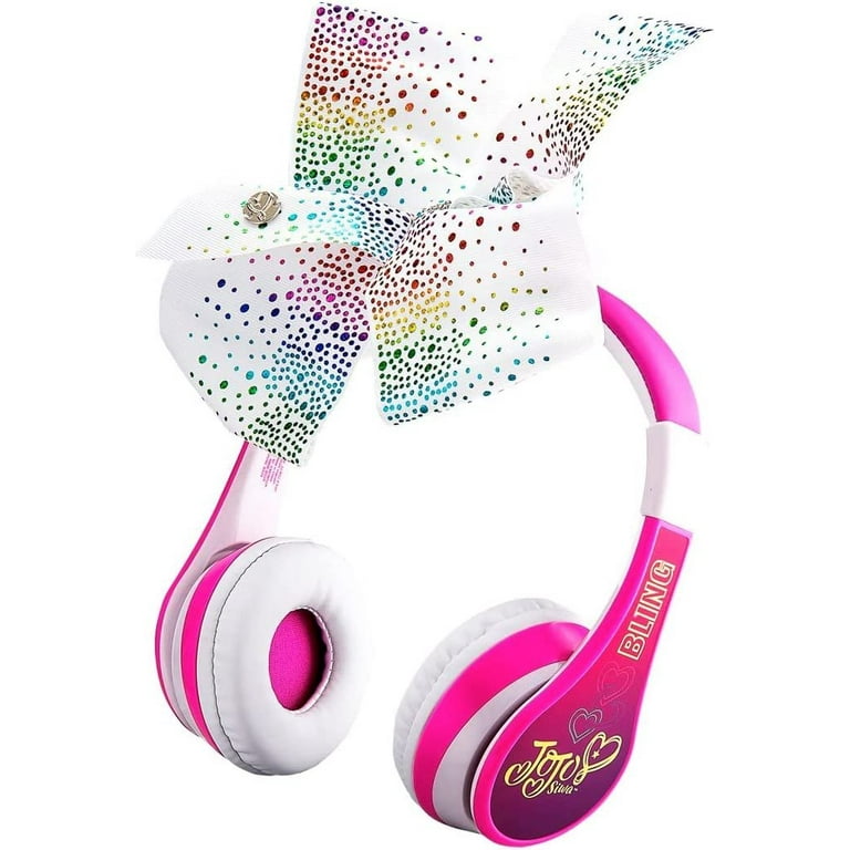 JoJo Siwa Kids Bluetooth Headphones for Wireless Rechargeable