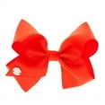 thumbnail image 1 of JoJo Siwa Large Neon Orange Hair Bow, 1 of 2
