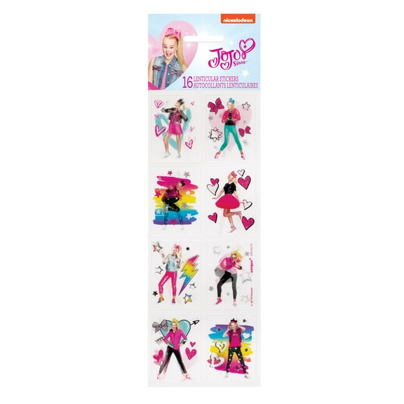 JoJo Siwa Lenticular Stickers, 16ct
