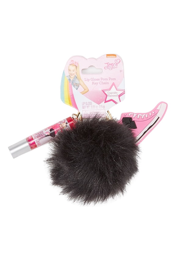 JoJo Siwa  Lip Gloss Pom Pom Key Chain