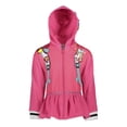 thumbnail image 1 of JoJo Siwa Little Girls Zip Up Hoodie Little Kid to Big Kid, 1 of 5