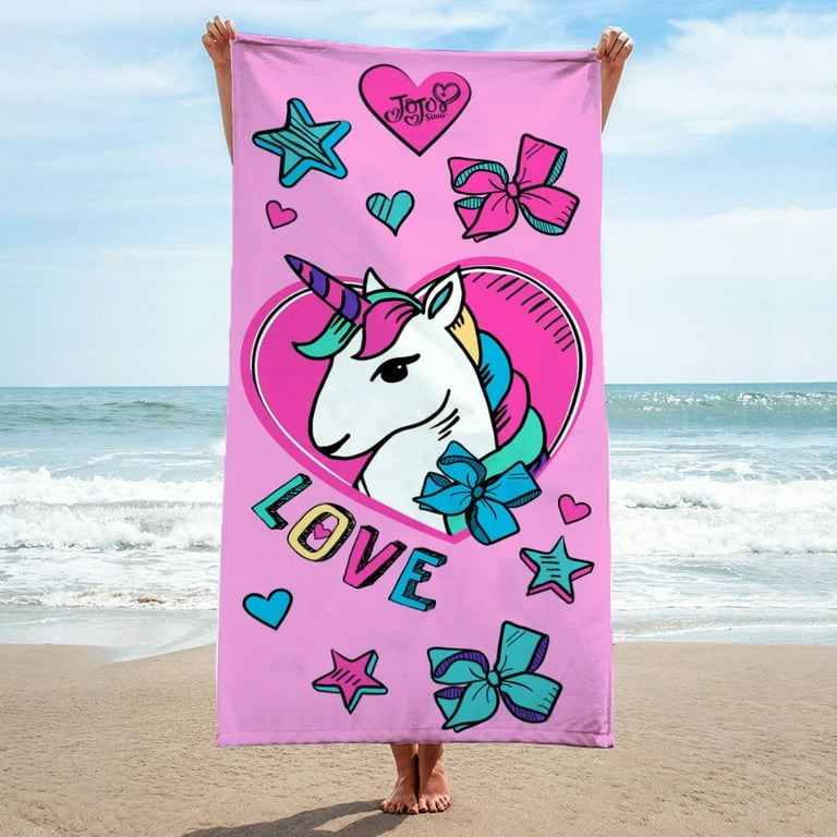 JoJo Siwa Love 28X58 Beach Towel Walmart